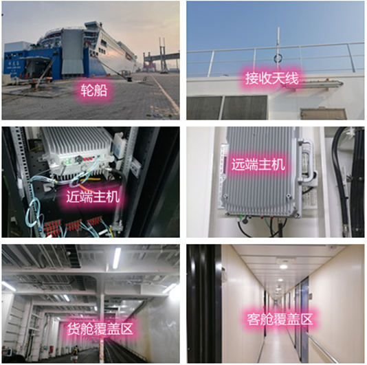  阜沙镇海上游轮轮船渔船覆盖案例